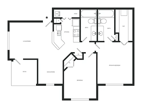 Floor plan Brooke