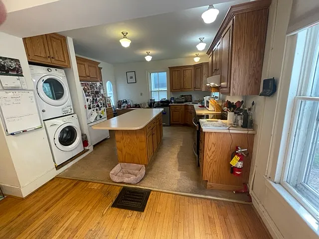 kitchen, looking south
