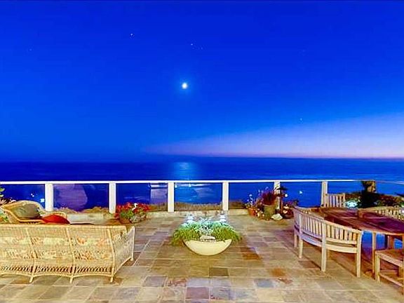 Overlooking the Pacific Ocean