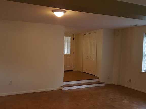 Living room and front entry