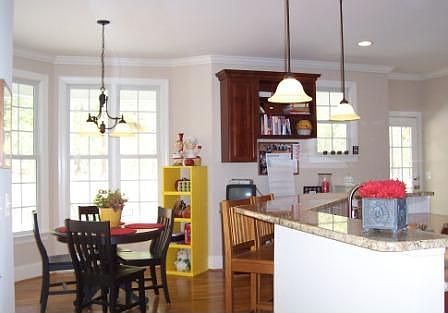 Breakfast room with beautiful views.
