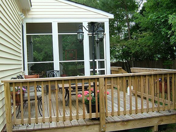 Deck and Screened Porch