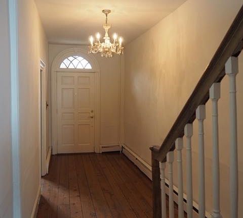 Front door and foyer