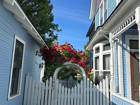 Gate that renters go through