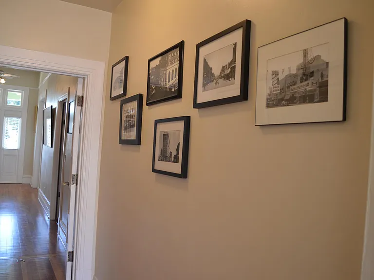 Entrance into foyer