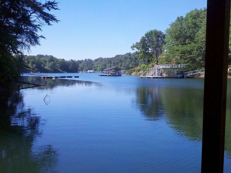 The view from the dock 