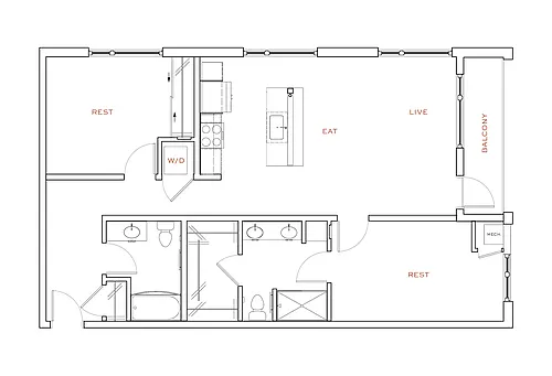 Floor plan D10