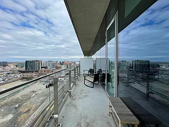 Rented by Sky View Parc Sales LLC