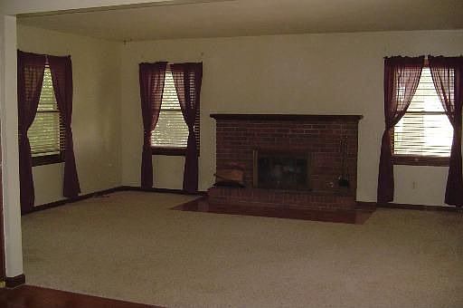 Living Room with Fireplace