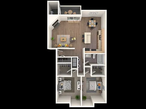 Floor plan The Jetty Renovated