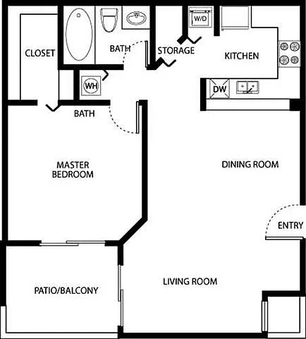 Floor plan Bimini