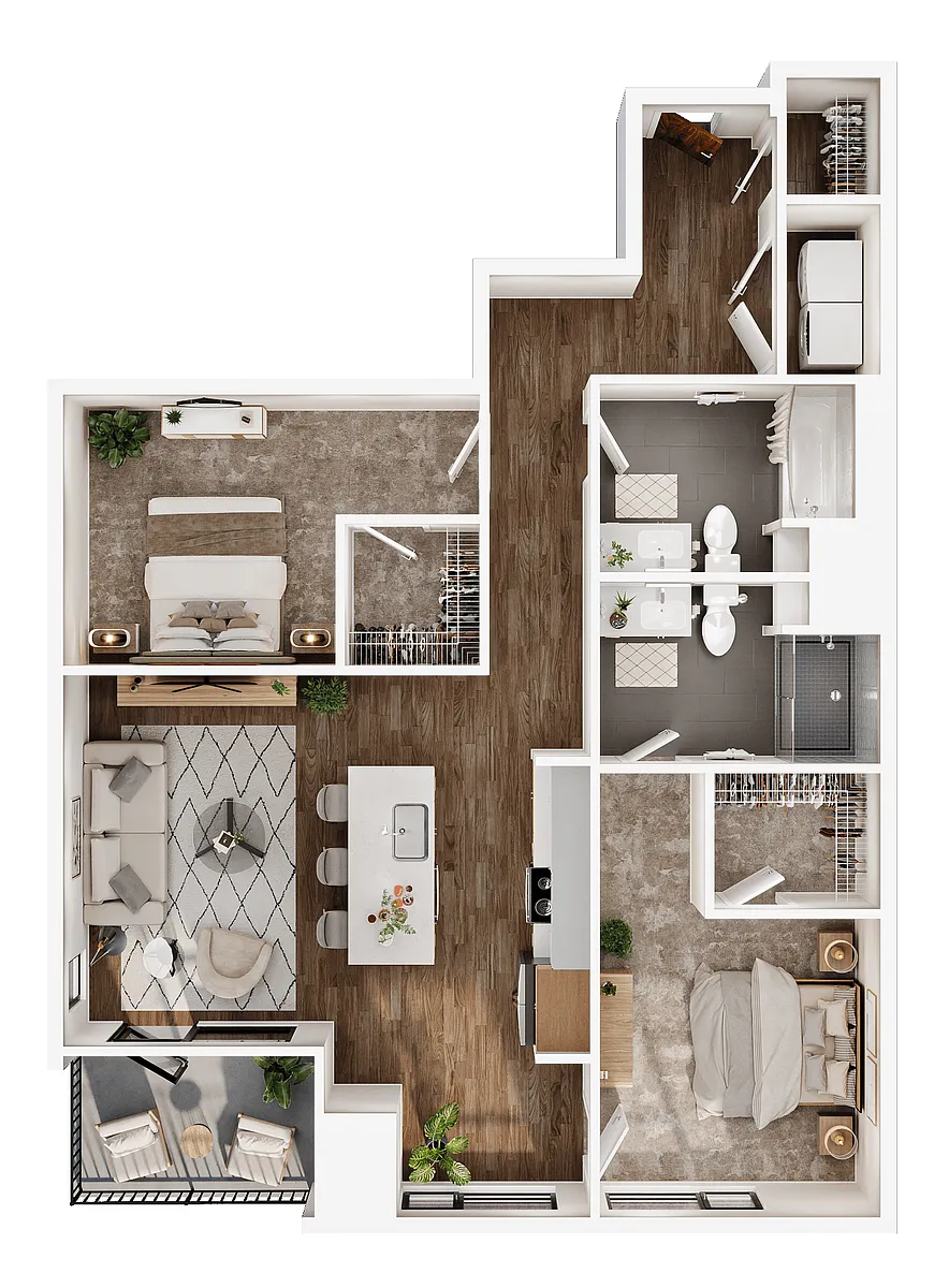 Floor plan B3