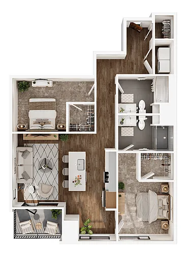 Floor plan B3