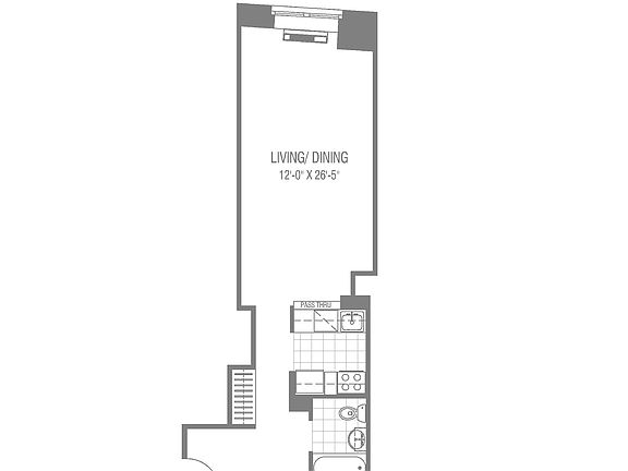 2nd image of 100 Maiden Ln APT 619