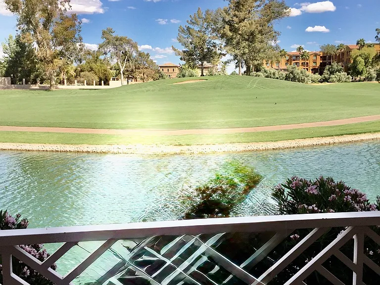 View from back patio