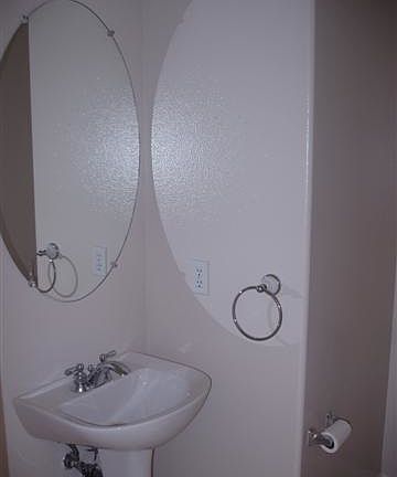 Downstairs powder bath