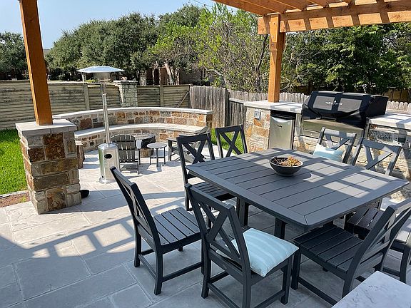 Fire pit and BBQ