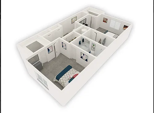 Floor plan 2 Bedroom