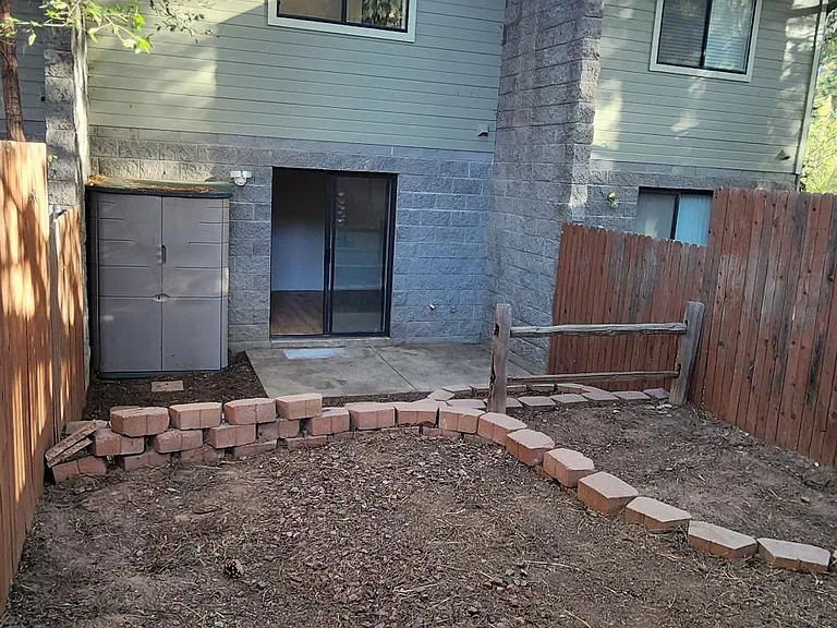 back yard