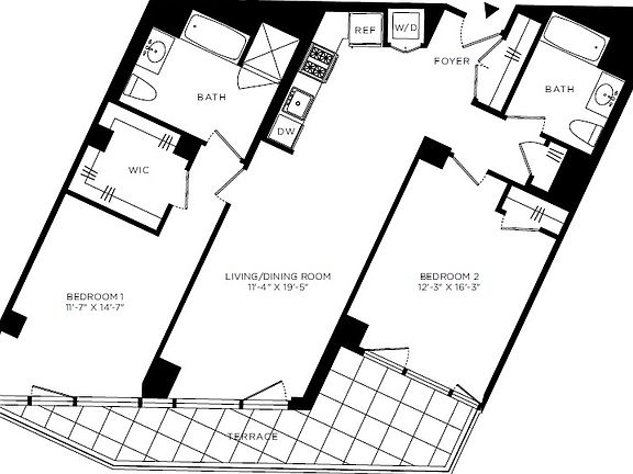 2nd image of 625 W 57th St APT 426