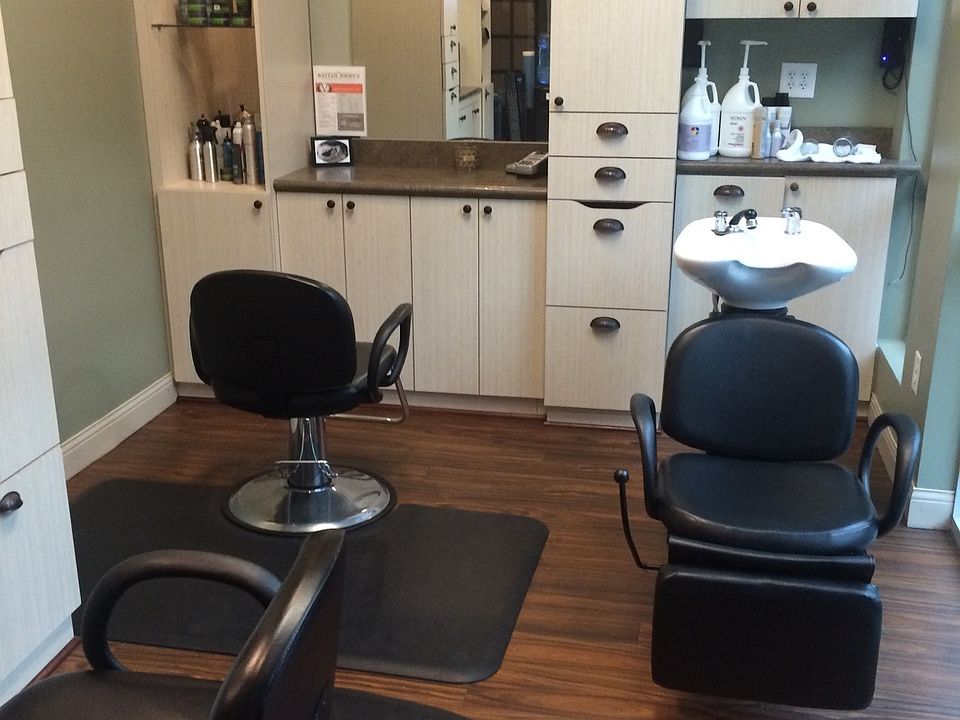 View of inside the salon