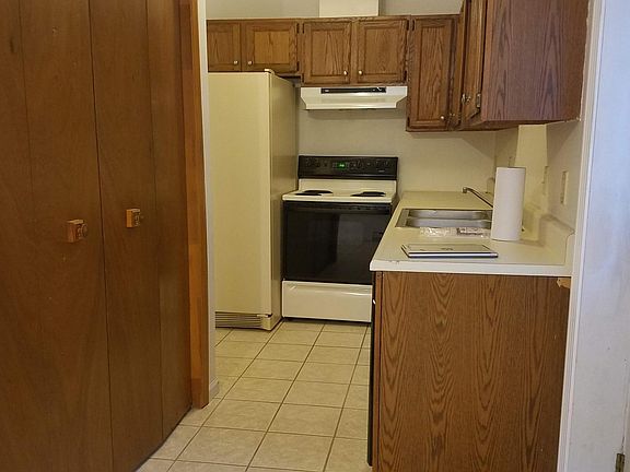 kitchen and laundry closet