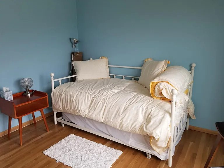 Optional trundle bed in storage