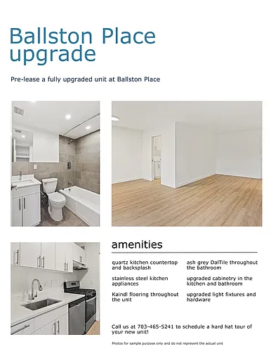 Floor plan Renovated 2 Bedroom 2 Bathroom