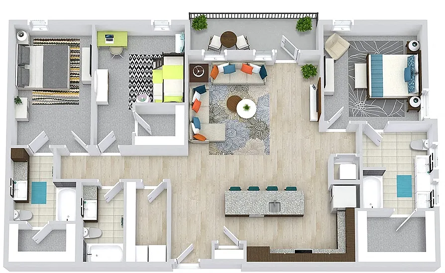Floor plan Williamson