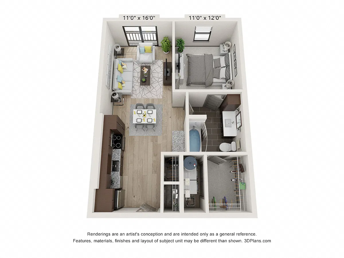 Floor plan The Adams - A5