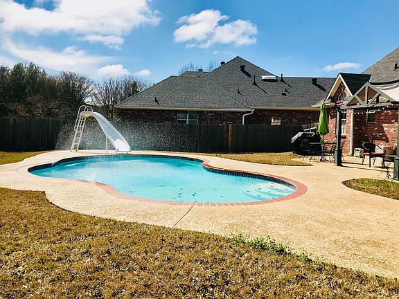 Pool with spacious yard 