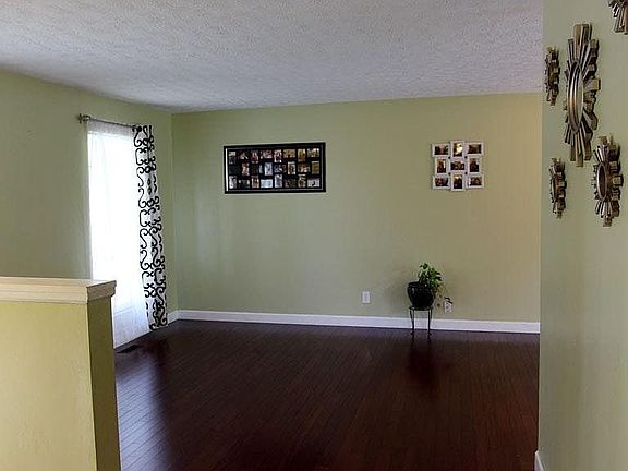 Living room view from hallway
