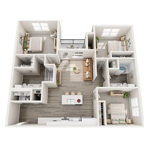 Floor plan C1