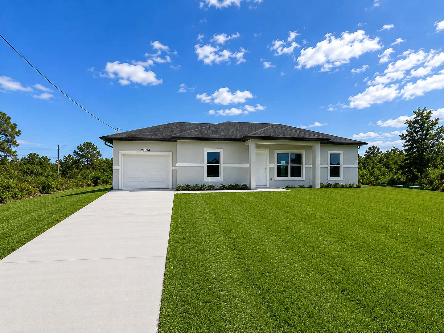 New Construction- Modern 3 Bed / 2 Bath Home In Lehigh Acres — Photo 1