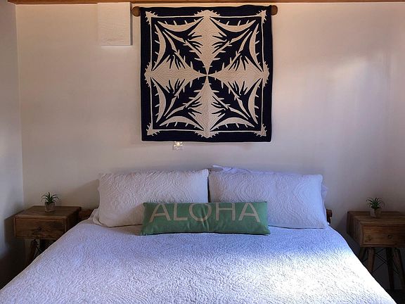 Unfurnished- bed/tables not included. Staging purposes only.