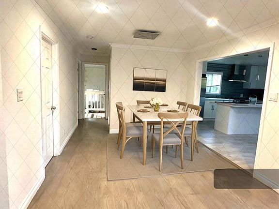 Staged Dining Room