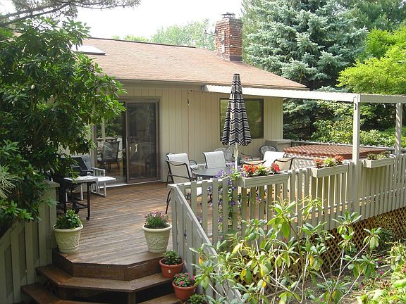 Rear Deck With Spa