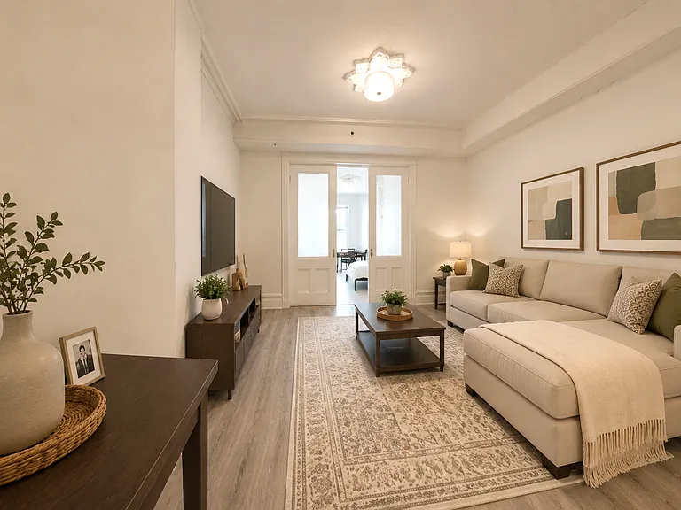 Living room (virtually staged)