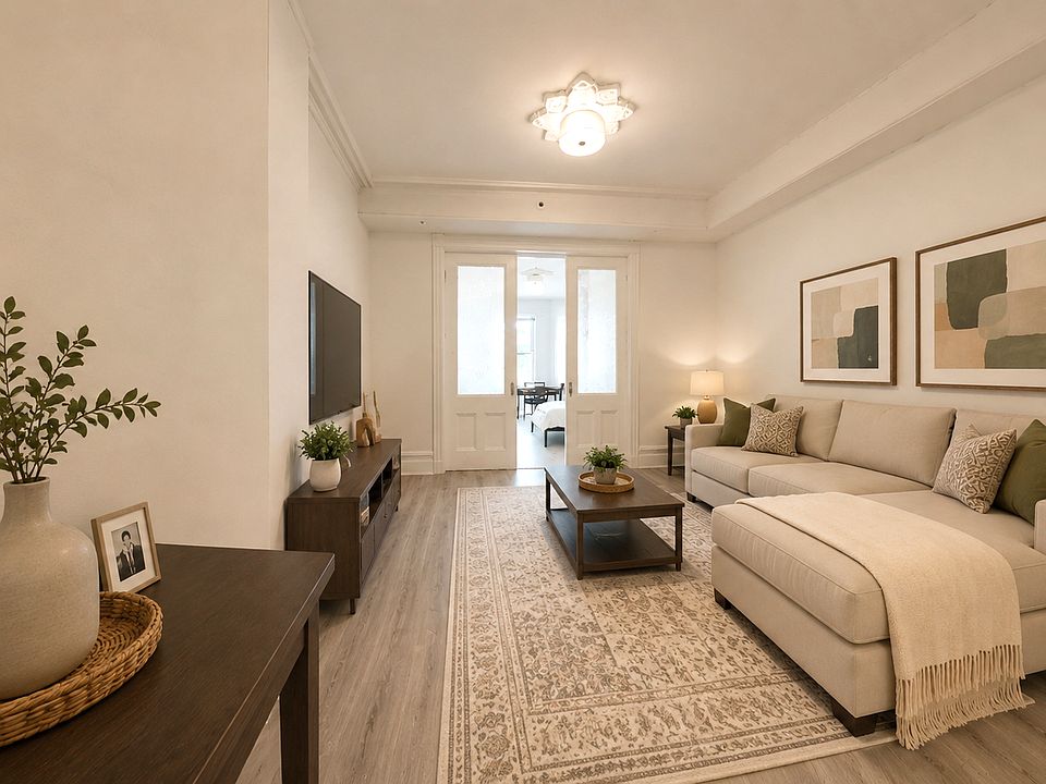 Living room (virtually staged)