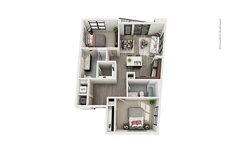 Floor plan Midrise B7