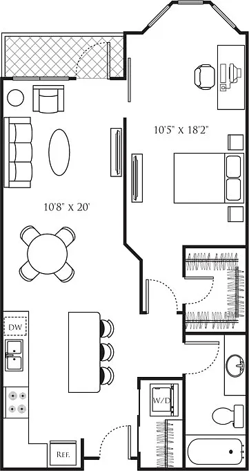 Floor plan A44 Premium