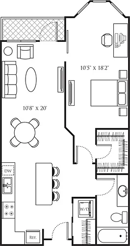 Floor plan A44 Premium