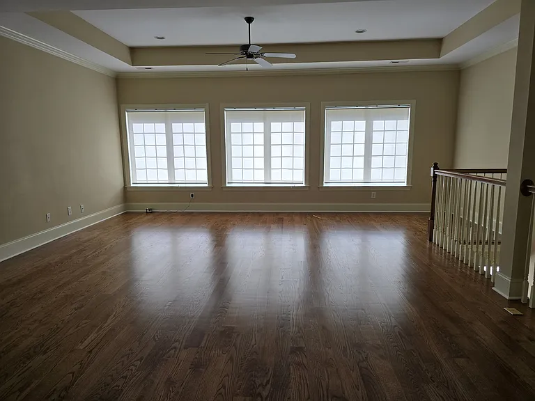 Upstairs Living Room area with Blinds