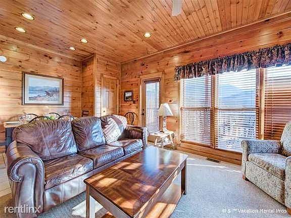 The sofa converts to a bed for 2