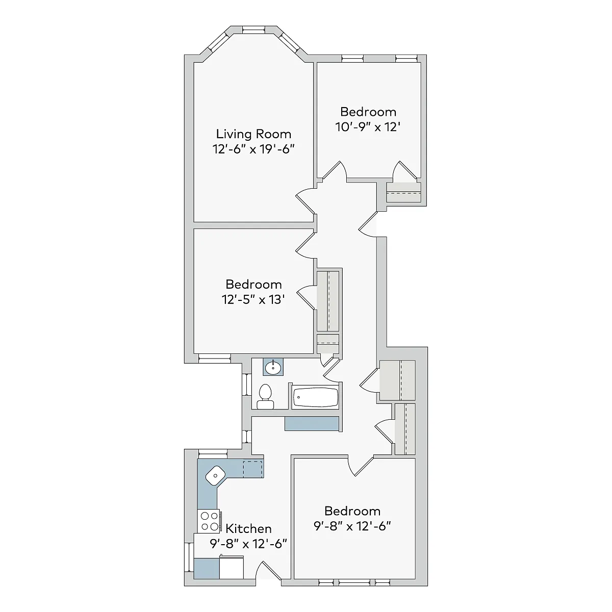 Floor plan van-3bc