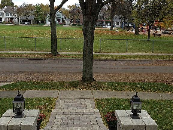 View from front porch
