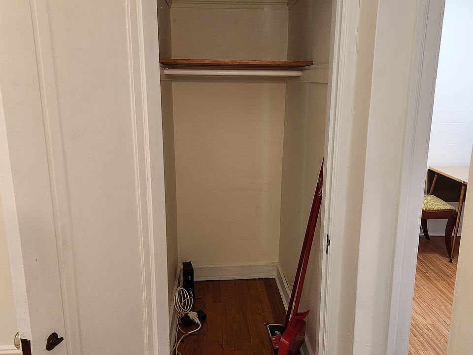 Ample closet space.