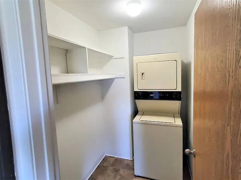 In-Unit laundry rooms.