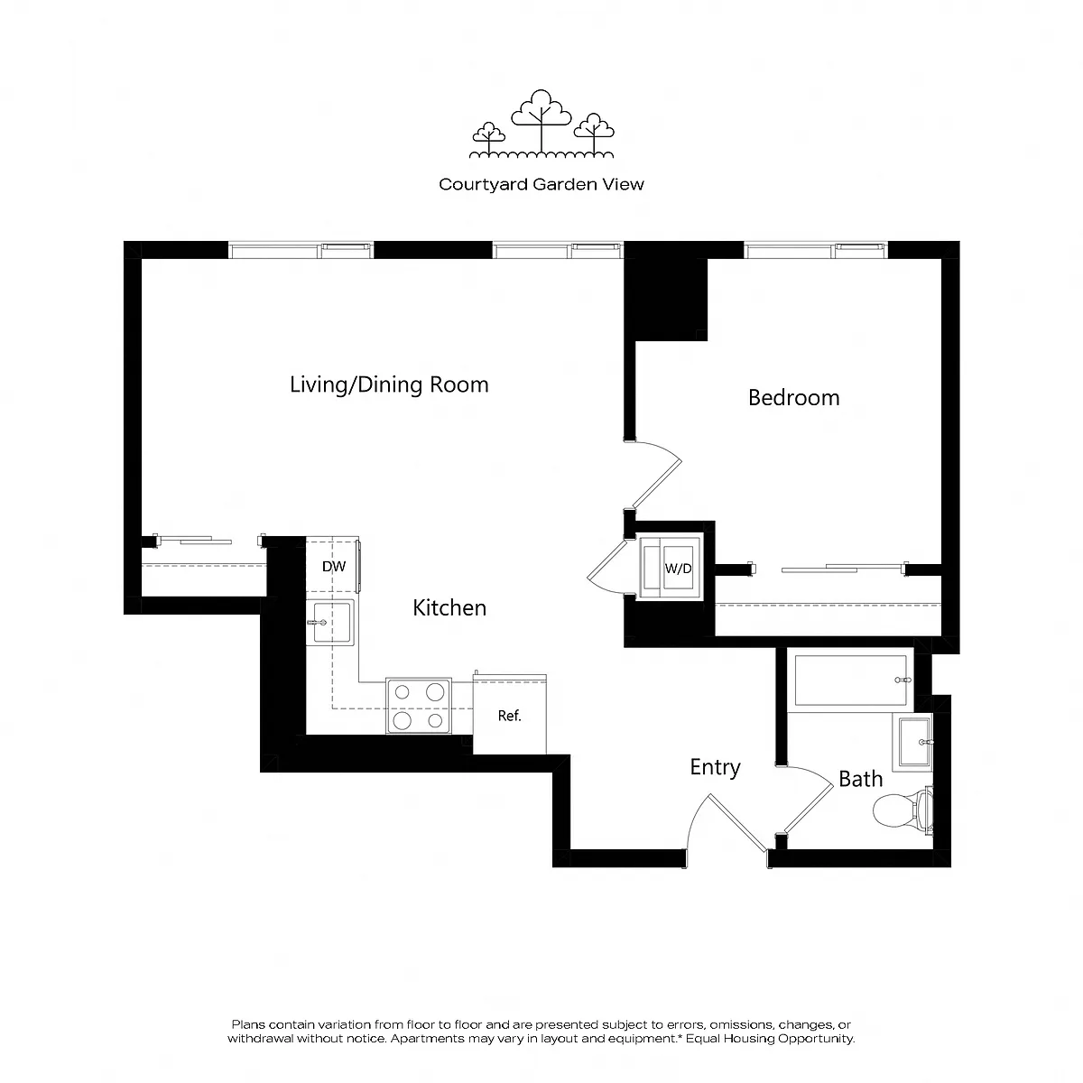 Floor plan A020