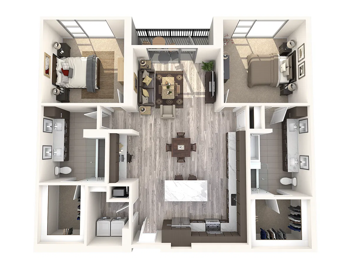 Floor plan B8